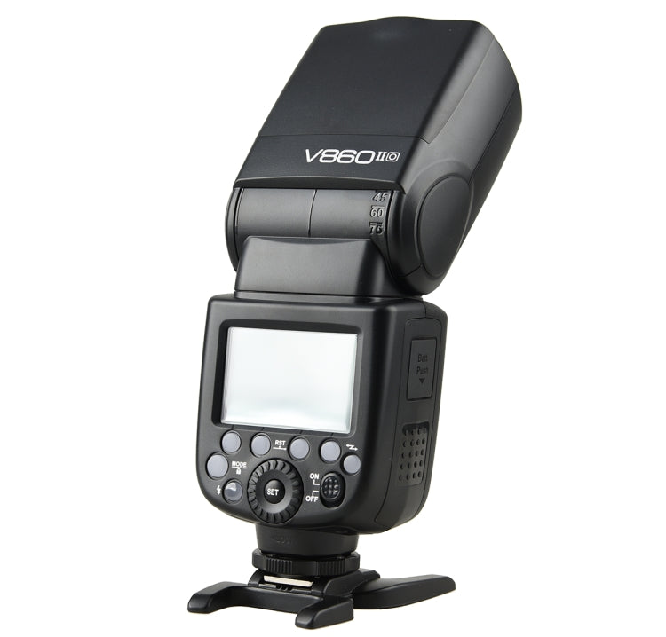 Godox V860IIO 2.4GHz Wireless 1/8000s HSS Flash Speedlite Camera Top Fill Light for Olympus DSLR Cameras(Black) - Shoe Mount Flashes by Godox | Online Shopping UK | buy2fix