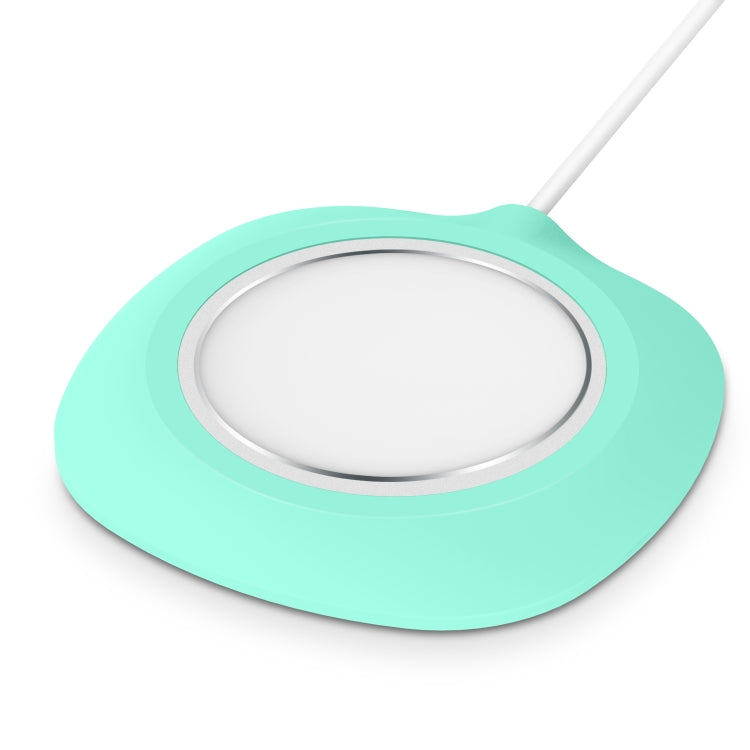 Silicone Protective Case for MagSafe Wireless Charger(Mint Green) - iPhone 12 Pro Max Cases by buy2fix | Online Shopping UK | buy2fix