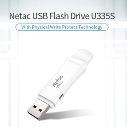 Netac U335S USB 3.0 High Speed Antivirus Write Protection USB Flash Drives U Disk, Capacity:32GB - USB Flash Drives by Netac | Online Shopping UK | buy2fix