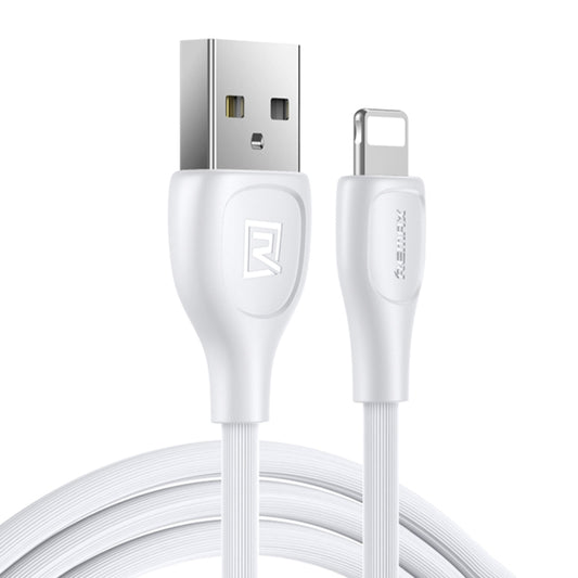 Remax RC-160i 2.1A 8 Pin Lesu Pro Series Charging Data Cable, Length: 1m(White) - Normal Style Cable by REMAX | Online Shopping UK | buy2fix