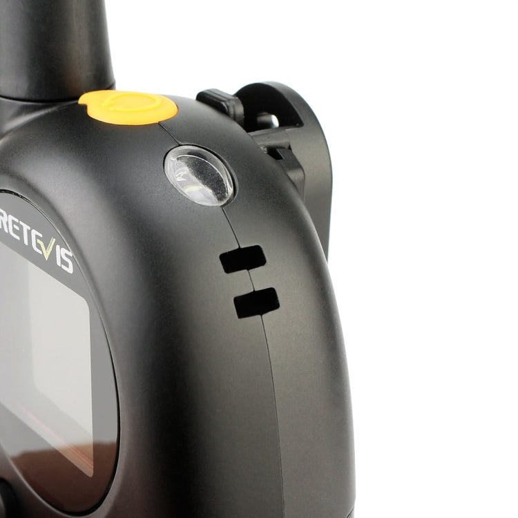 1 Pair RETEVIS RT35 0.5W EU Frequency 446MHz 8CH Handheld Children Walkie Talkie(Black) - Consumer Electronics by RETEVIS | Online Shopping UK | buy2fix