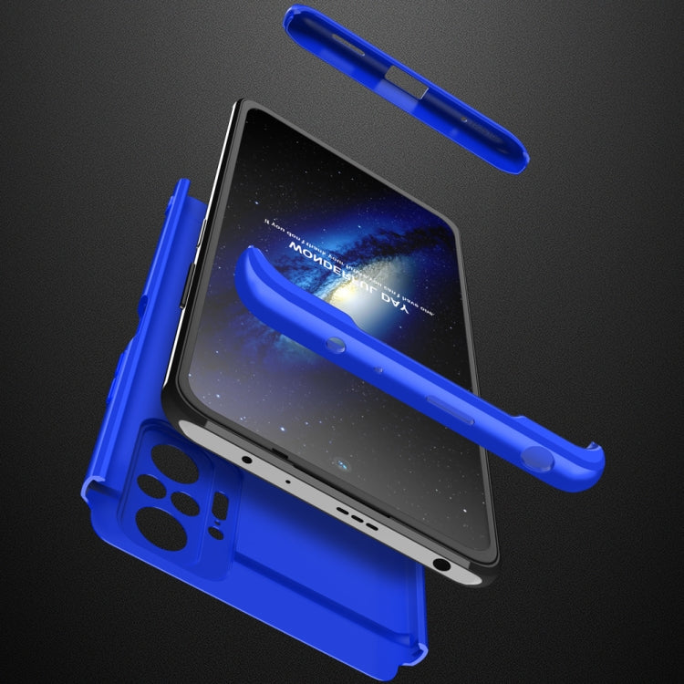 For Xiaomi Redmi Note 10 Pro / Note 10 Pro Max GKK Three Stage Splicing Full Coverage PC Protective Case(Blue) - Xiaomi Accessories by GKK | Online Shopping UK | buy2fix