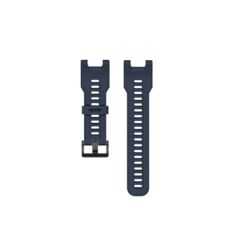For Amazfit T-Rex Pro / Amazfit T-Rex Silicone Watch Band with Dismantling Tools, One Size(Navy Blue) - Watch Bands by buy2fix | Online Shopping UK | buy2fix