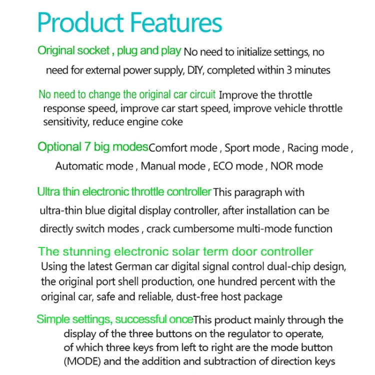 For Mitsubishi Pajero Sport 2016- TROS 8-Drive Potent Booster Electronic Throttle Controller Speed Booster - In Car by TROS | Online Shopping UK | buy2fix