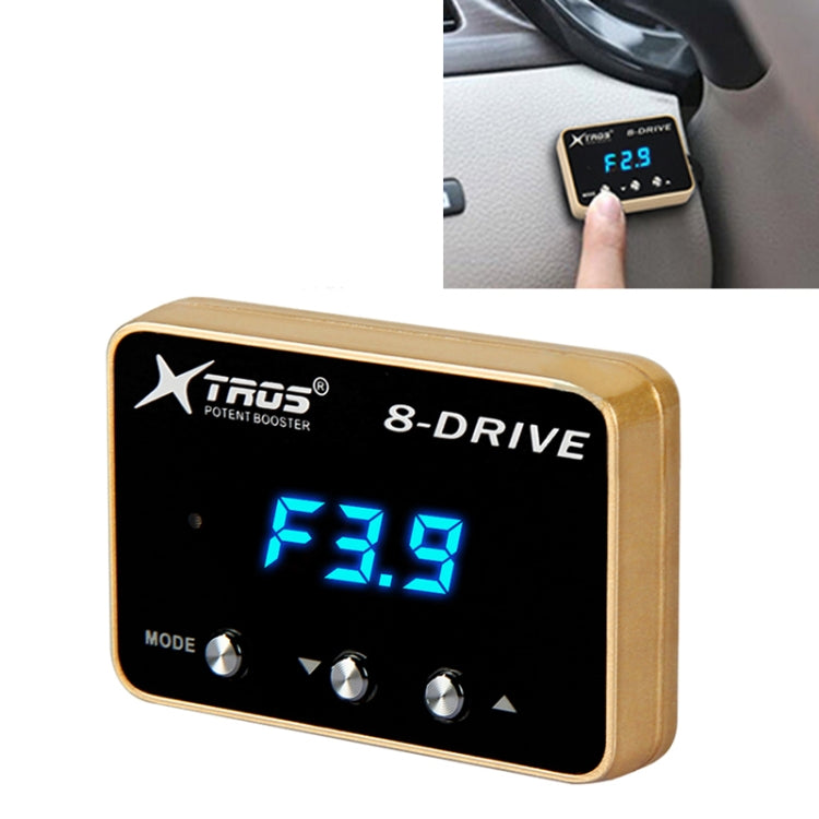 For Audi A1 2010- TROS 8-Drive Potent Booster Electronic Throttle Controller Speed Booster - In Car by TROS | Online Shopping UK | buy2fix