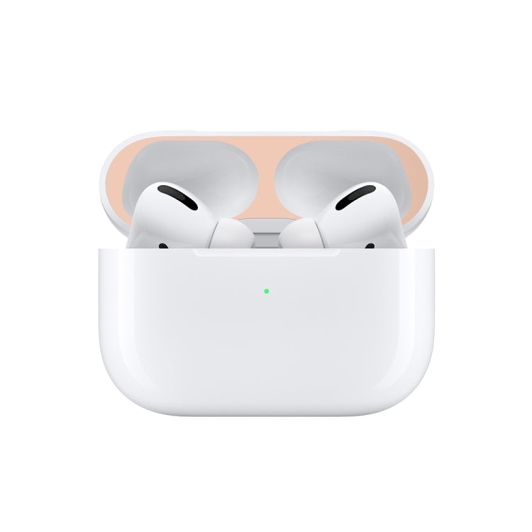 For Apple AirPods Pro Wireless Earphone Protective Case Metal Protective Sticker(Green) - Protective Sticker by buy2fix | Online Shopping UK | buy2fix