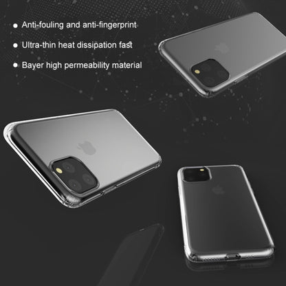 For iPhone 11 Pro WK Shockproof Ultra-thin TPU Protective Case (Transparent Black) - iPhone 11 Pro Cases by WK | Online Shopping UK | buy2fix