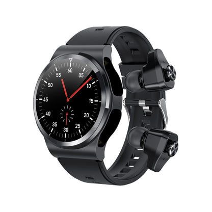 GT69 1.3 inch IPS Touch Screen IP67 Waterproof Bluetooth Earphone Smart Watch, Support Sleep Monitoring / Heart Rate Monitoring / Bluetooth Call(Black) - Smart Wear by buy2fix | Online Shopping UK | buy2fix