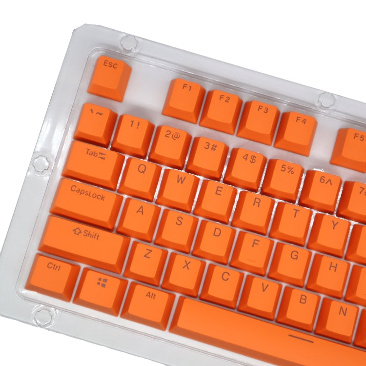 HXSJ P9 104 Keys PBT Color Mechanical Keyboard Keycaps(Orange) - Other by HXSJ | Online Shopping UK | buy2fix