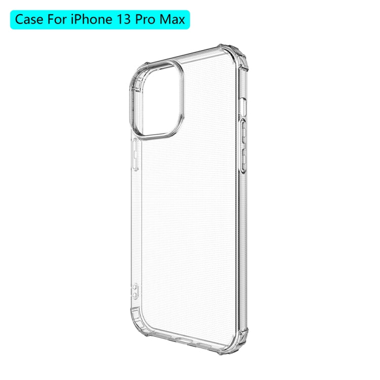 For iPhone 13 Pro Max Shockproof Transparent TPU Protective Case (Transparent) - iPhone 13 Pro Max Cases by buy2fix | Online Shopping UK | buy2fix