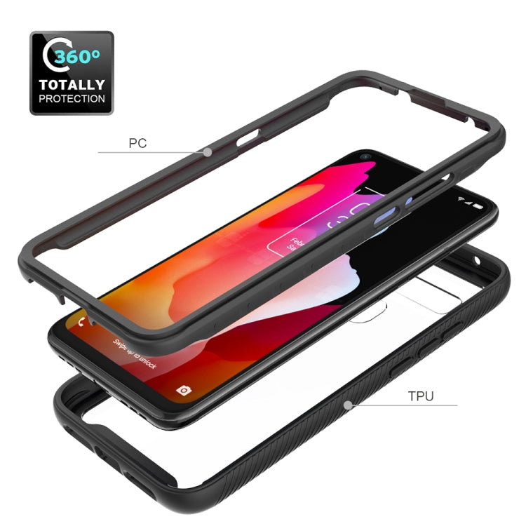 For TCL 10L Starry Sky Solid Color Series Shockproof PC + TPU Case(Rose Red) - More Brand by buy2fix | Online Shopping UK | buy2fix