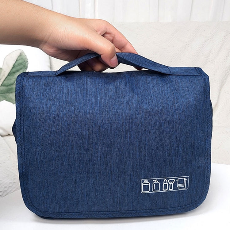 Multifunctional Portable Hook Type Travel Wash Storage Bag Cosmetic Bag(Navy Blue) - Storage Bags by buy2fix | Online Shopping UK | buy2fix