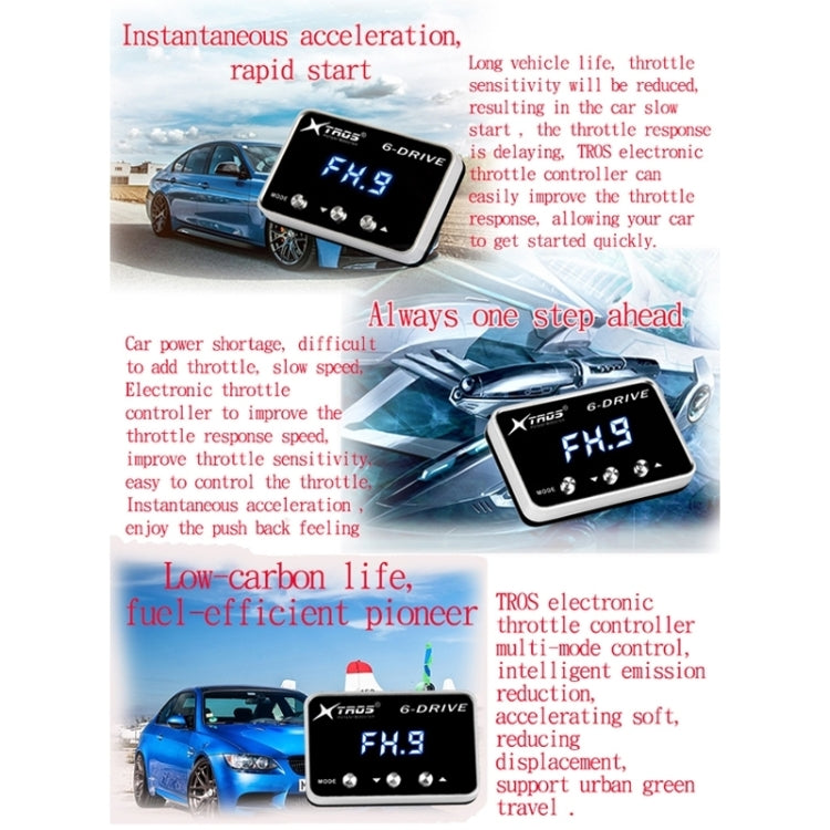 For Hyundai Veloster 2019- TROS TS-6Drive Potent Booster Electronic Throttle Controller - In Car by TROS | Online Shopping UK | buy2fix