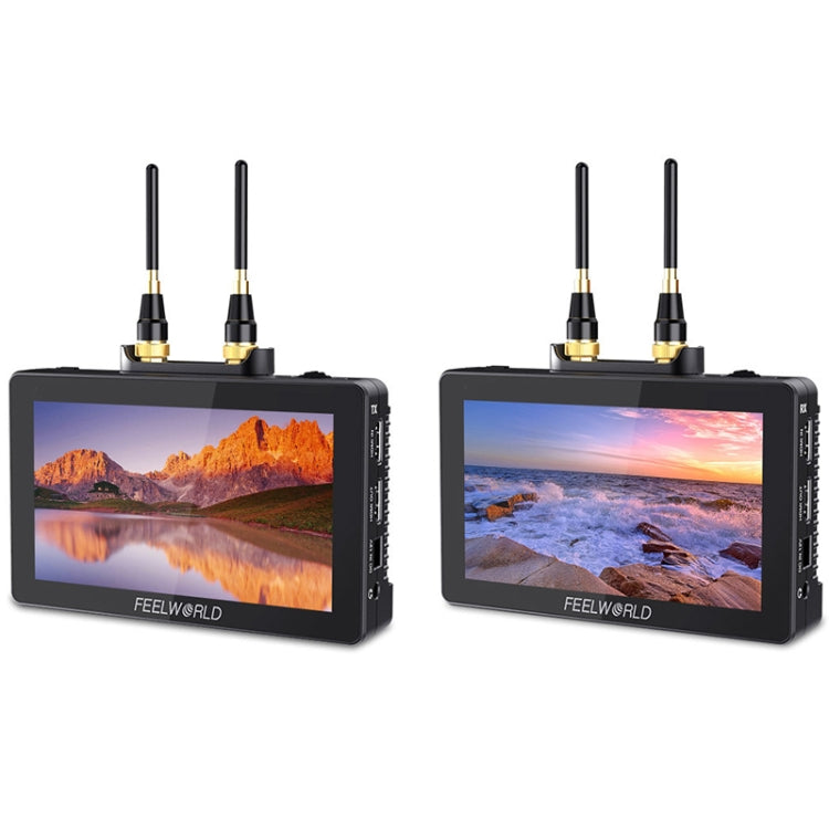 FEELWORLD FT6 FR6 2 in 1 1920x1080 5.5 inch HDR Long distance Wireless Image Transmission Director Camera Monitor - On-camera Monitors by FEELWORLD | Online Shopping UK | buy2fix