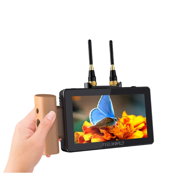 FEELWORLD FT6 FR6 2 in 1 1920x1080 5.5 inch HDR Long distance Wireless Image Transmission Director Camera Monitor - On-camera Monitors by FEELWORLD | Online Shopping UK | buy2fix