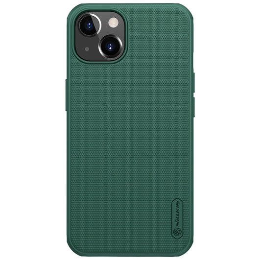 For iPhone 13 NILLKIN Super Frosted Shield Pro PC + TPU Protective Case(Dark Green) - iPhone 13 Cases by NILLKIN | Online Shopping UK | buy2fix