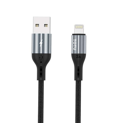 TOTUDESIGN BL-011 Speedy Series II 8 Pin Charging Data Cable, Length:2m(Grey) - Normal Style Cable by TOTUDESIGN | Online Shopping UK | buy2fix