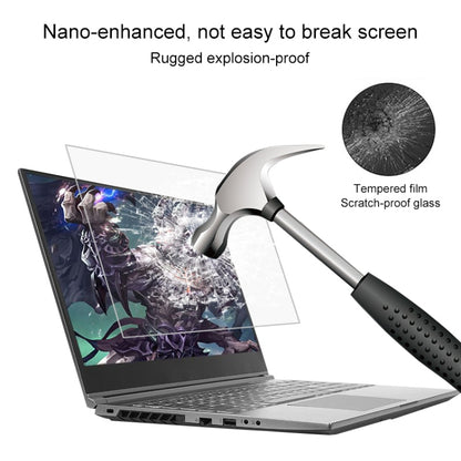 Laptop Screen HD Tempered Glass Protective Film For MECHREVO Umi Air II 15.6 inch - Computer & Networking by buy2fix | Online Shopping UK | buy2fix