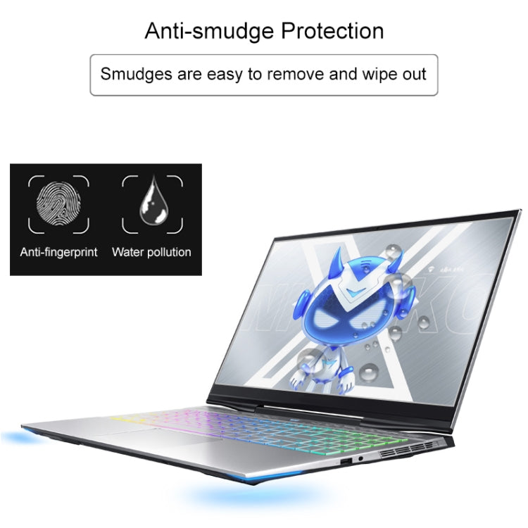 For MACHENIKE F117-BB3 15.6 inch Laptop Screen HD Tempered Glass Protective Film - Computer & Networking by buy2fix | Online Shopping UK | buy2fix