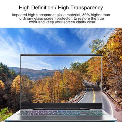 For MACHENIKE F117-BB3 15.6 inch Laptop Screen HD Tempered Glass Protective Film - Computer & Networking by buy2fix | Online Shopping UK | buy2fix