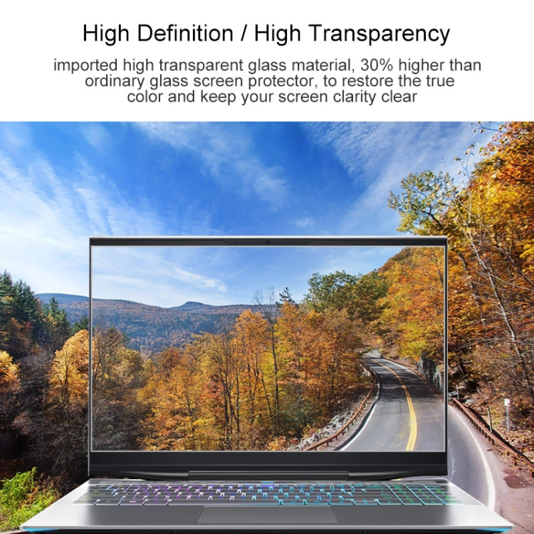 For MACHENIKE MACHCREATOR-L 15.6 inch Laptop Screen HD Tempered Glass Protective Film - Computer & Networking by buy2fix | Online Shopping UK | buy2fix