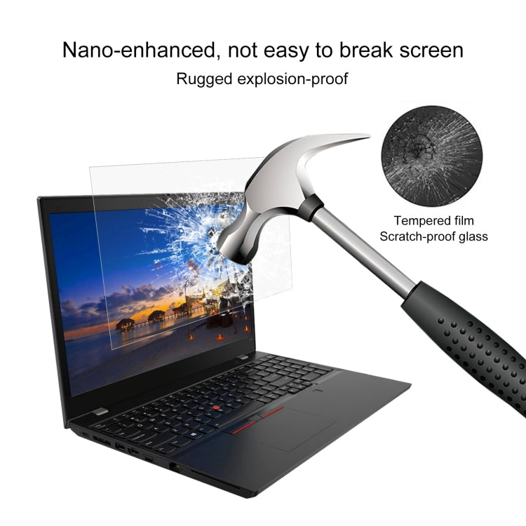 Laptop Screen HD Tempered Glass Protective Film For ThinkPad X395 13.3 inch - Computer & Networking by buy2fix | Online Shopping UK | buy2fix