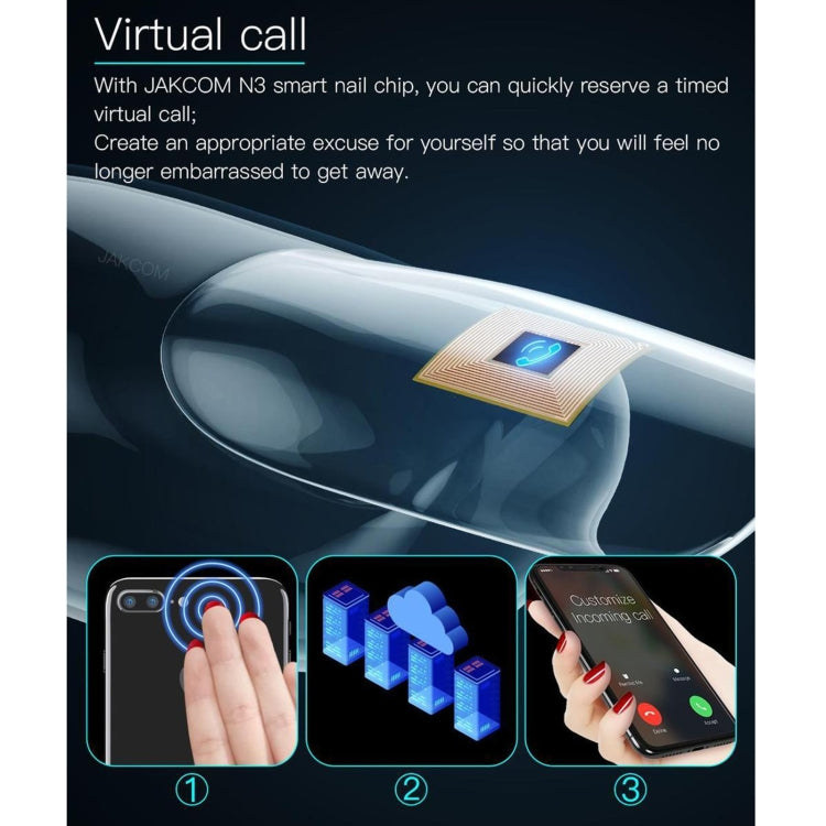 JAKCOM N3 Smart Nail Chip - Smart Rings / Smart Telephones by JAKCOM | Online Shopping UK | buy2fix