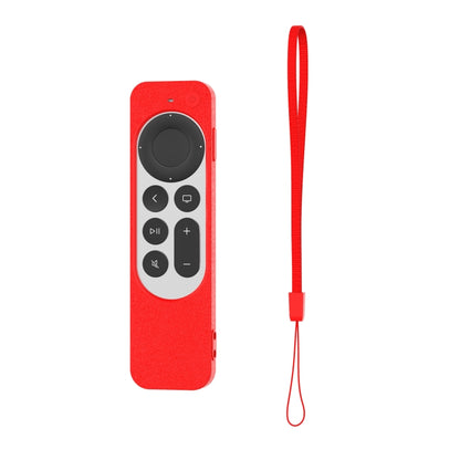 Silicone Protective Case Cover For Apple TV 4K 4th Siri Remote Controller(Red) - Consumer Electronics by buy2fix | Online Shopping UK | buy2fix