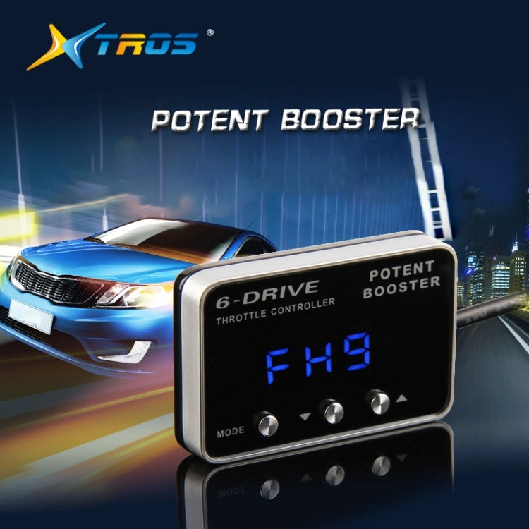 For Nissan Navara D40 2005-2015 TROS TS-6Drive Potent Booster Electronic Throttle Controller - In Car by TROS | Online Shopping UK | buy2fix