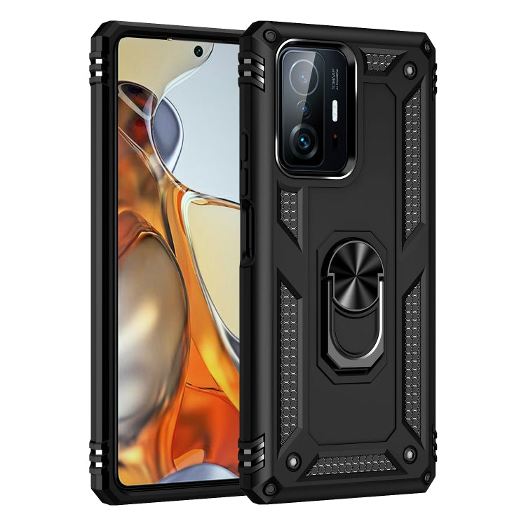 For Xiaomi 11T Pro Shockproof TPU + PC Phone Case(Black) - Xiaomi Cases by buy2fix | Online Shopping UK | buy2fix