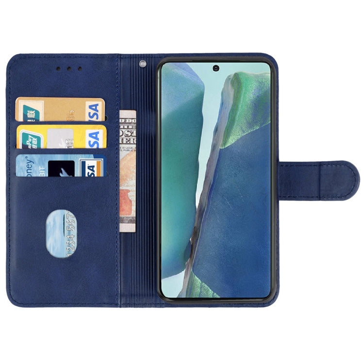 Leather Phone Case For Samsung Galaxy Note20(Blue) - Galaxy Note20 Cases by buy2fix | Online Shopping UK | buy2fix