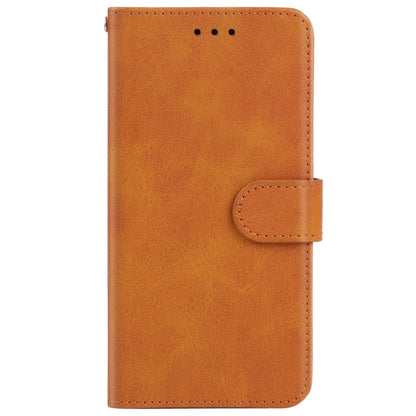 Leather Phone Case For Samsung Galaxy A03 164.27mm Version(Brown) - Galaxy Phone Cases by buy2fix | Online Shopping UK | buy2fix