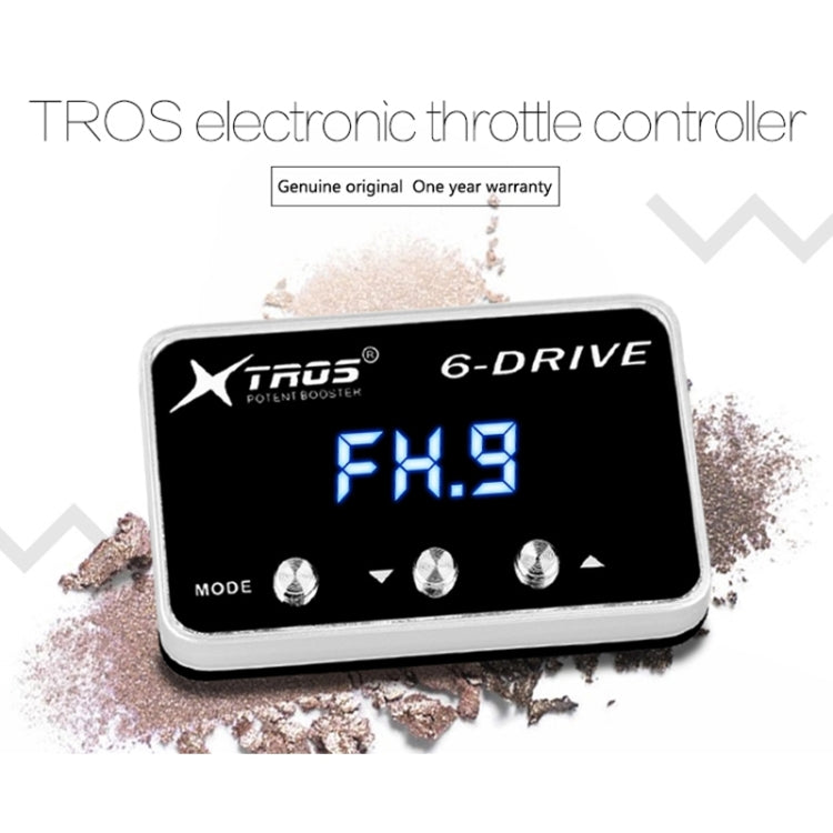 For Ford Ranger -2011 TROS TS-6Drive Potent Booster Electronic Throttle Controller - In Car by TROS | Online Shopping UK | buy2fix