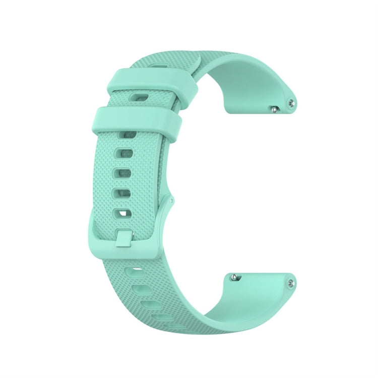 For Garmin Silicone Smart Watch Watch Band, Size:22mm Universal(Mint Green) - Watch Bands by buy2fix | Online Shopping UK | buy2fix