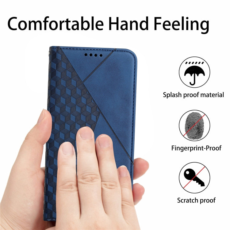 For Xiaomi Redmi Note 11 5G Skin Feel Magnetic Leather Phone Case(Blue) - Xiaomi Cases by buy2fix | Online Shopping UK | buy2fix