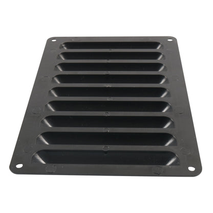 A6786 214x149mm RV / Bus Grille Vent Panel with Screws(Black) - In Car by buy2fix | Online Shopping UK | buy2fix