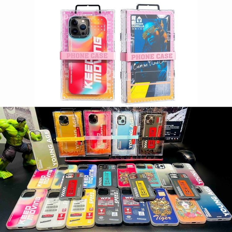 For iPhone 12 Pro WK WPC-015 Gorillas Series Cool PC + TPU Phone Case(WGC-016) - iPhone 12 / 12 Pro Cases by WK | Online Shopping UK | buy2fix