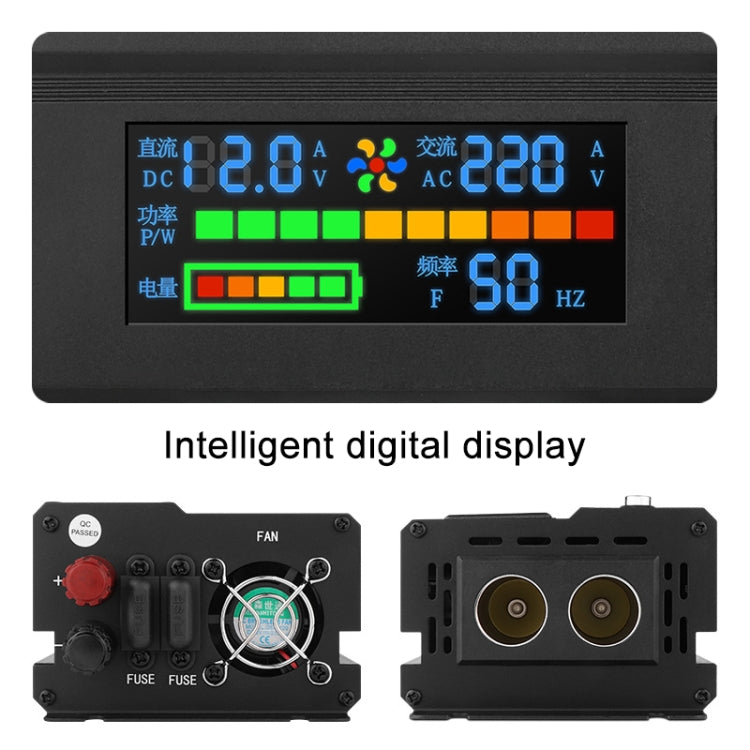 8896 500W Car Smart Multi-functional Digital Display Inverter, Specification:24V - In Car by buy2fix | Online Shopping UK | buy2fix