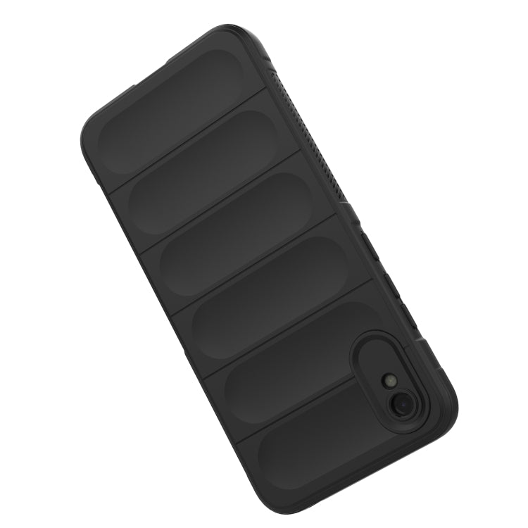 For Xiaomi Redmi 9A Magic Shield TPU + Flannel Phone Case(Dark Green) - Xiaomi Cases by buy2fix | Online Shopping UK | buy2fix