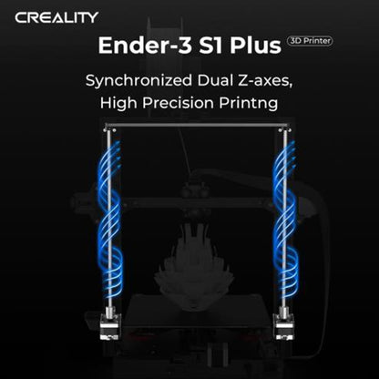 Creality Ender-3 S1 Plus Full-metal Dual-gear Larger-size 3D Printer US Plug - Consumer Electronics by Creality | Online Shopping UK | buy2fix