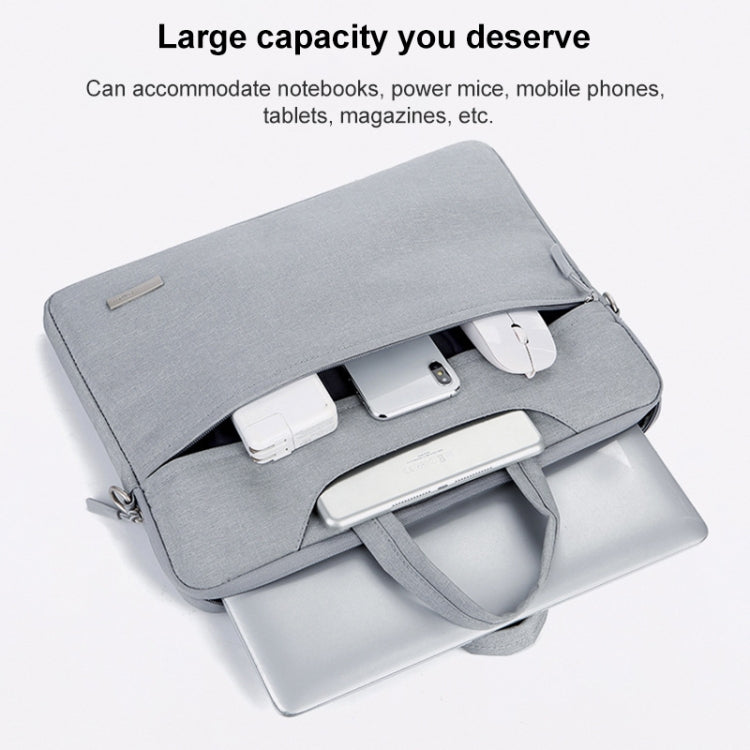 Handbag Laptop Bag Inner Bag with Power Bag, Size:11 inch(Grey) - Other by buy2fix | Online Shopping UK | buy2fix