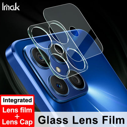 For Honor X8 2022 imak Integrated Rear Camera Lens Tempered Glass Film with Lens Cap - Honor Tempered Glass by imak | Online Shopping UK | buy2fix