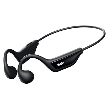 Dido W11S Bone Conduction Waterproof Wireless Bluetooth Sports Earphone(Black) - Sport Earphone by buy2fix | Online Shopping UK | buy2fix