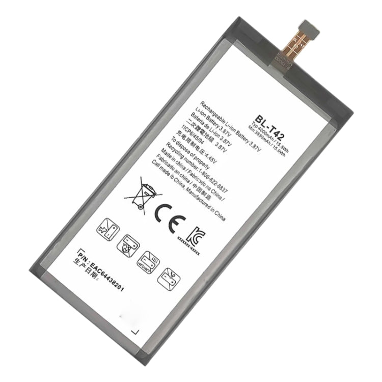 BL-T42 4000 mAh Li-Polymer Battery Replacement For LG V50 ThinQ 5G / V50S ThinQ 5G / G8X ThinQ - For LG by buy2fix | Online Shopping UK | buy2fix