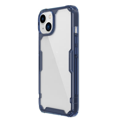 For iPhone 14 Plus NILLKIN Ultra Clear PC + TPU Phone Case (Blue) - iPhone 14 Plus Cases by NILLKIN | Online Shopping UK | buy2fix