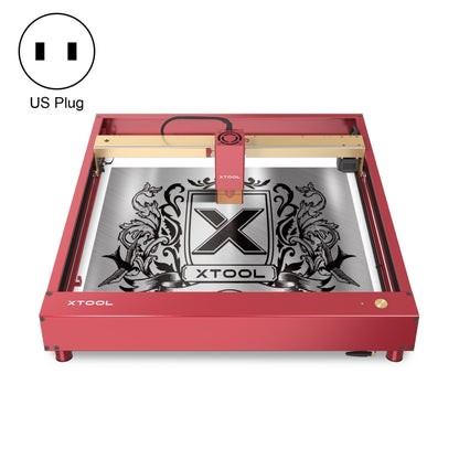 XTOOL D1 Pro-10W High Accuracy DIY Laser Engraving & Cutting Machine, Plug Type:US Plug(Golden Red) - DIY Engraving Machines by XTOOL | Online Shopping UK | buy2fix