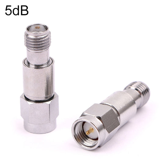 5dBi SMA Attenuator DC-6GHz SMA Coaxial Fixed Connectors -  by buy2fix | Online Shopping UK | buy2fix