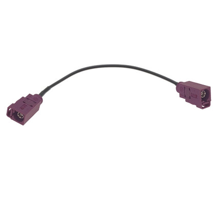 20cm Fakra D Female to Fakra D Female Extension Cable - In Car by buy2fix | Online Shopping UK | buy2fix