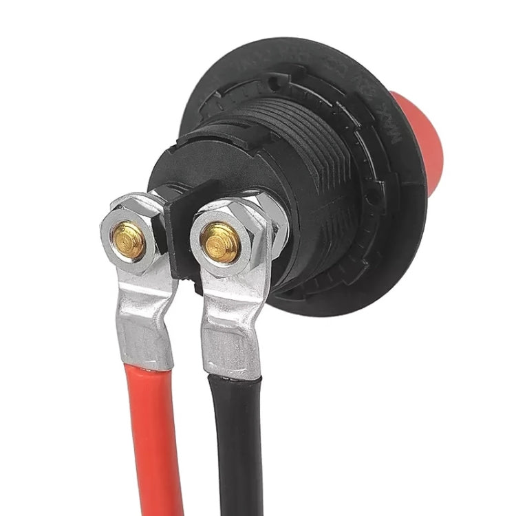 6AWG 25-8 Car 50cm Red + Black Pure Copper Battery Inverter Cable - In Car by buy2fix | Online Shopping UK | buy2fix