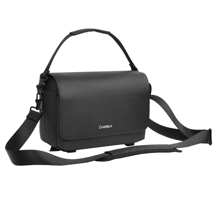 CADeN D73 Camera Sling Bag Water-resistant Shockproof Camera Handbag, Size:28 x 15 x 20cm Black - Strap Satchel by CADeN | Online Shopping UK | buy2fix